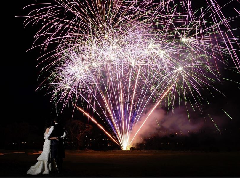 wedding 2 Chase Lane Fireworks Wedding Fireworks Display