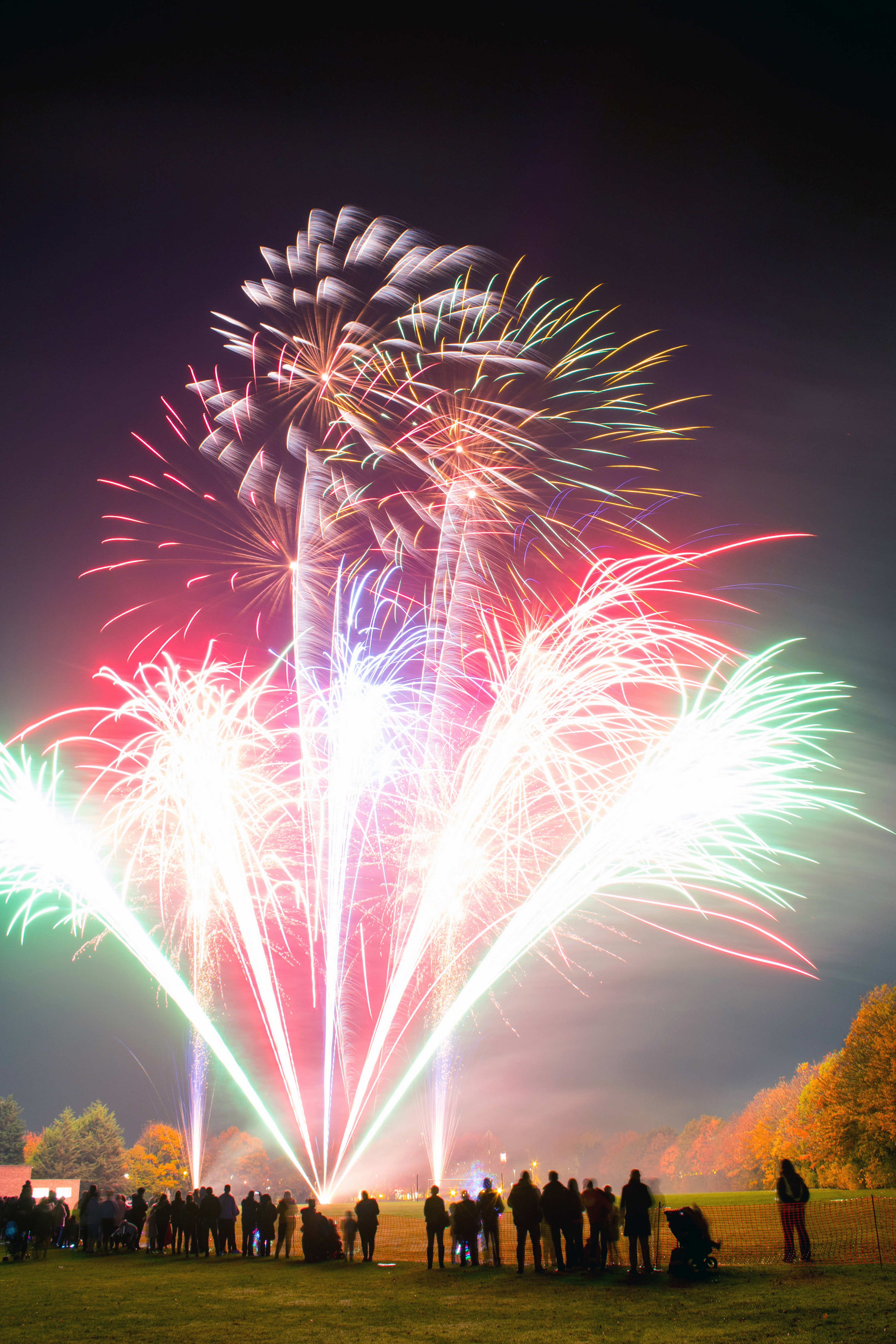 Fireworks Walls 11 Bonfire Display