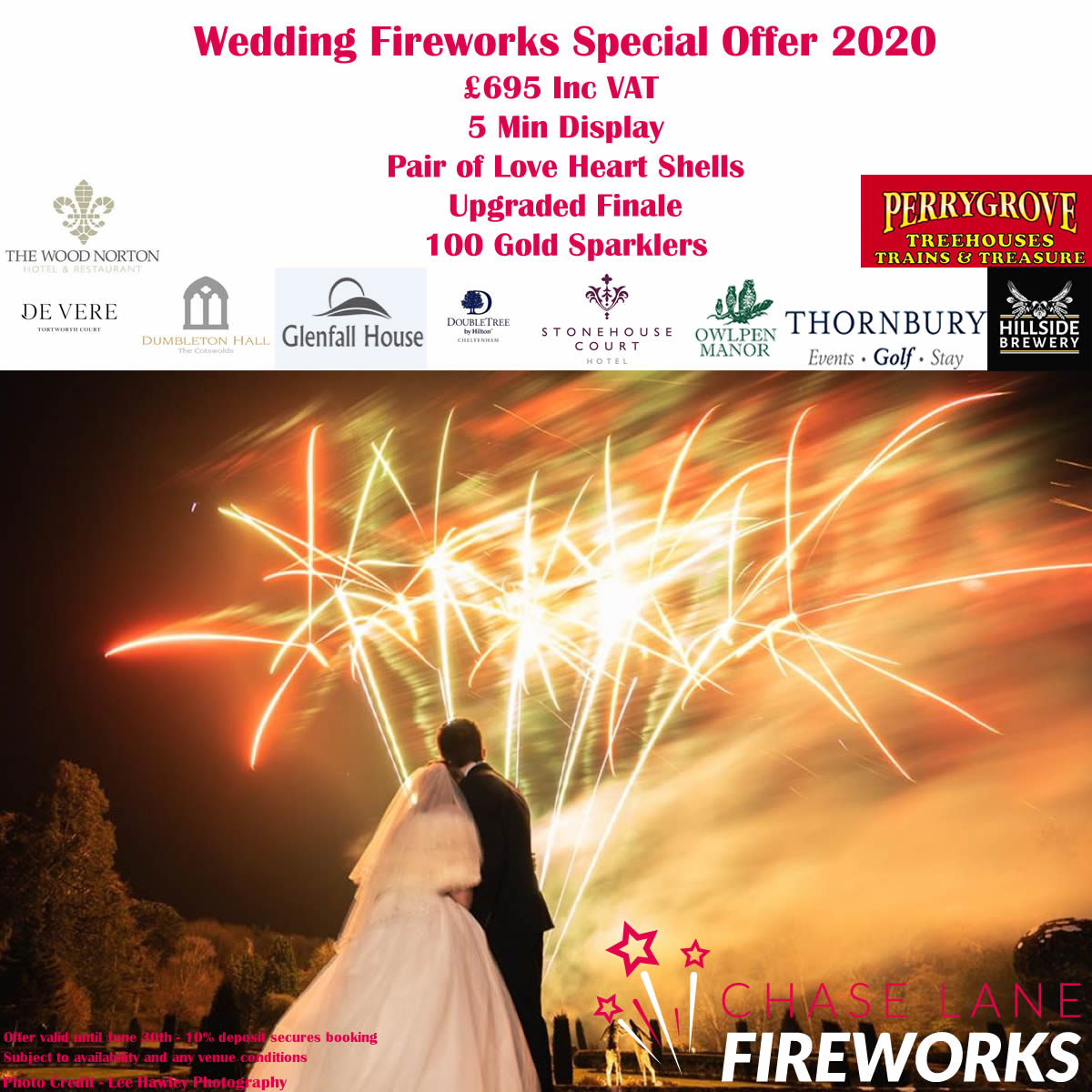 2020 firework offer Wedding fireworks